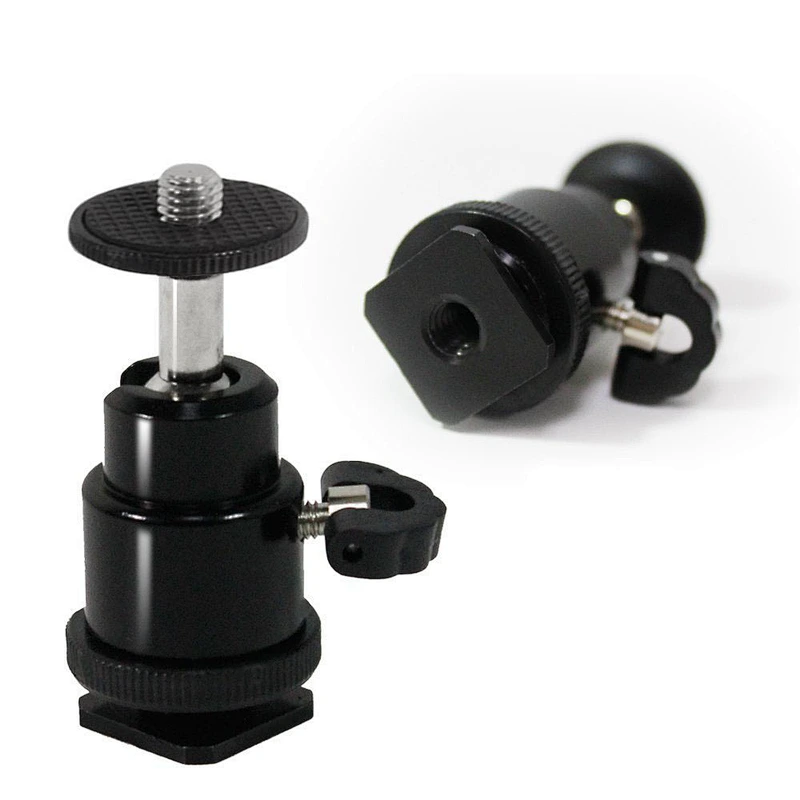 Kaliou tripod load plate of 360 Swivel DSLR DV Camera Mini ball head Dsr 1/4