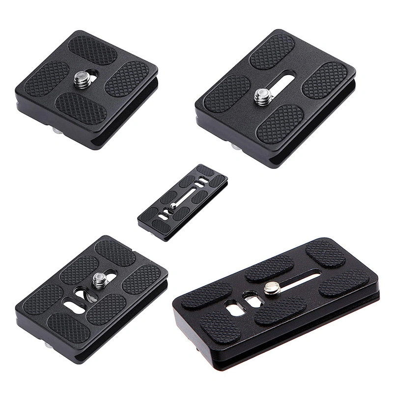 Kaliou Universal PU40/PU50/PU60/PU70/PU100 Quick Release Plate with 1/4 inch Screw for Camera DSLR Canons/Nikons/Sonys