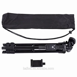 Wholesale Flexible Yunteng 5208 Camera Selfile Tripod with 3-Way Head Bluetooth Remote