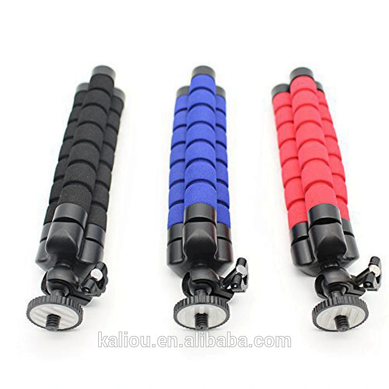Factory direct sale hot universal mini flexible sponge tripod holder bracket for **