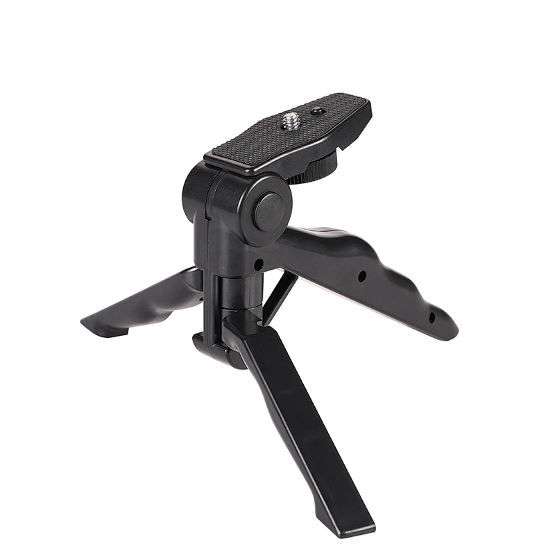 Kaliou Flexible Portable Table Mini Tripod with 1/4 Universal Phone Mount Holder for iPhone X 8 7 6S for camera