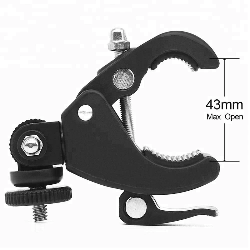 Custom Quick Release Bike Bicycle Handlebar Seatpost Mount Clamp with tripod adaptor for Gopros Hero4/3+/3/2/1SJ4000 Camera