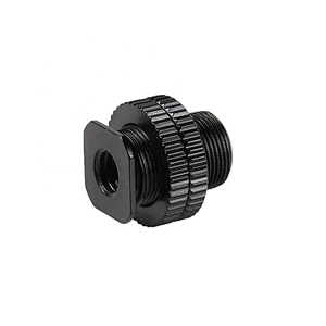 Metal shockproof clip Hot shoe Adapter 5/8 inch 1/4 inch Screw for Microphone Mic Mount Bracket