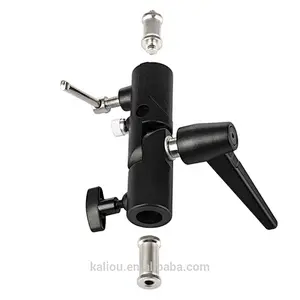 Hot Sale Whole Metal H Type Flash Bracket Stand for Mount Umbrella Holder/Ball head/Trigger/Light Adapter