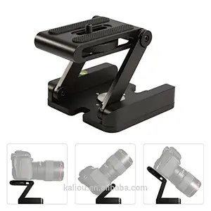 Factory Wholesale Tripod Head Stand Camera Z Type Folding Mount Quick Release Plate