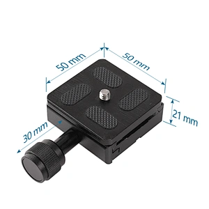 New arriving 50mm KS-50 Quick Release clamp adapter tripod head Plate for universal camera