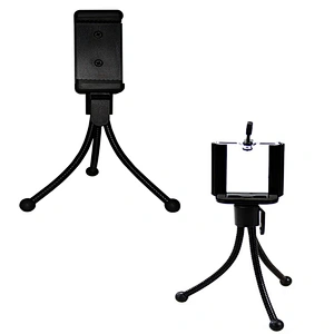 Kaliou Factory Flexible Iron Mini Tripod for Mobile Phone Smartphone Selfie Stick Stand for Go pro 7 6 5 4 3 2 Camera Accessory