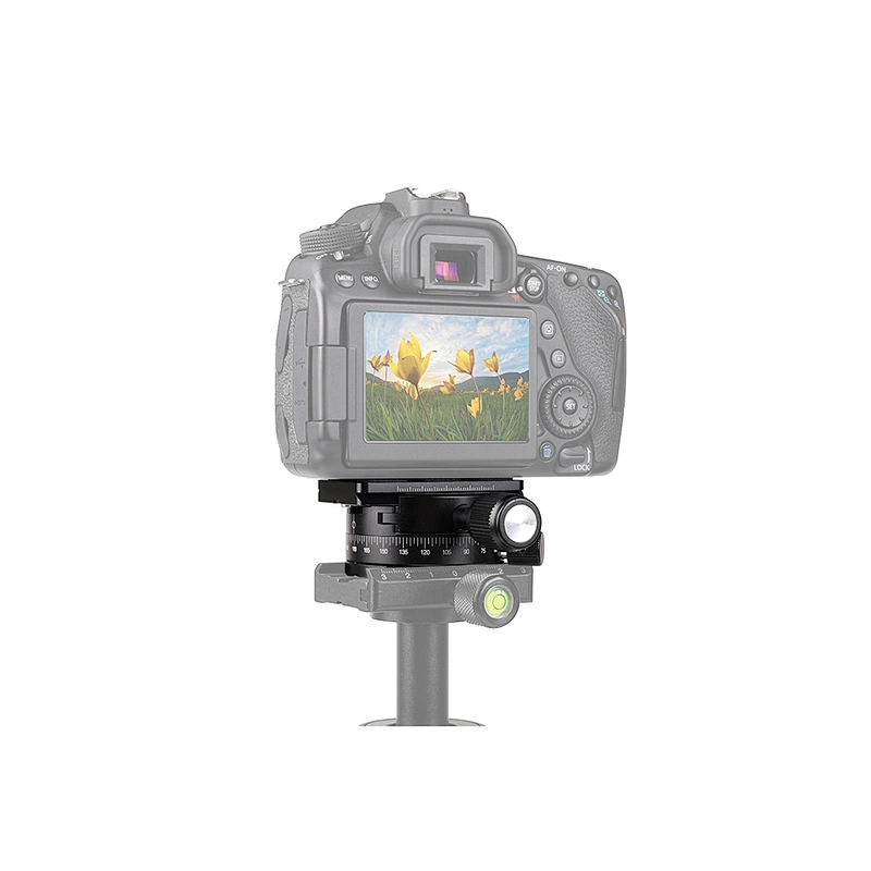 Kaliou 360 Degree Panoramic Tripod Head Clamping For Tripod Ball Head Quick Release Plate