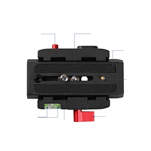 Kaliou Wholesaling P200 Aluminium Alloy QR Quick Release Plate for Manfrotto 501 500AH 701HDV 503HDV Q5