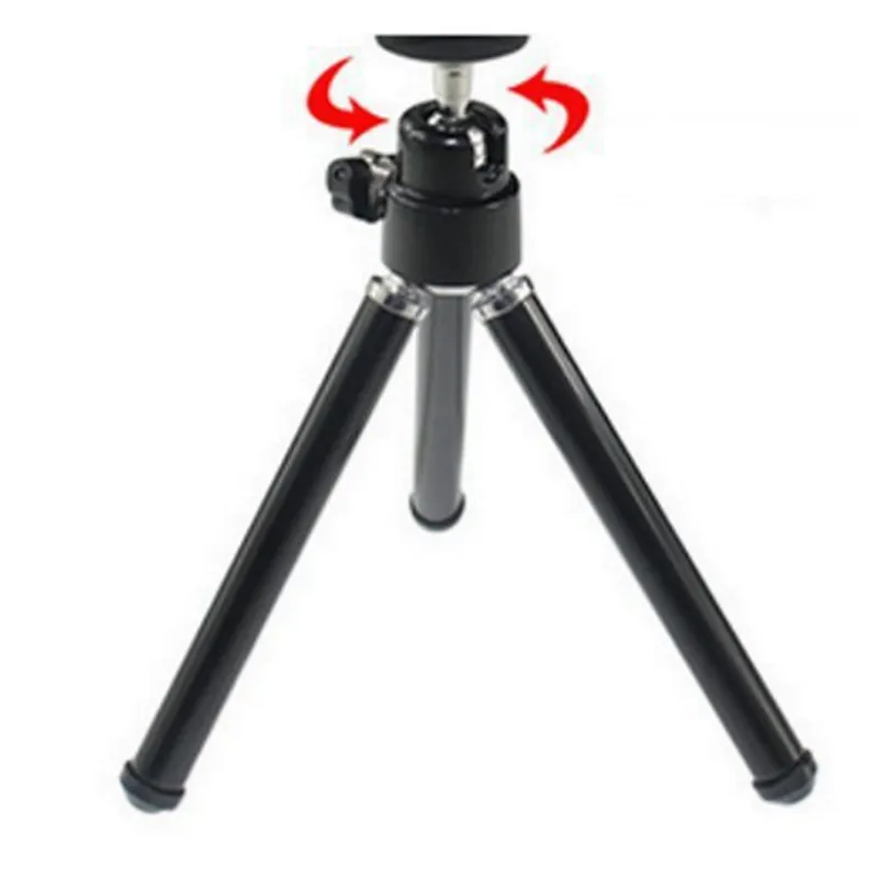 Kaliou Wholesale Portable Aluminum Desktop Mobile Phone Tripod for Mini Projector Camera and cell phone