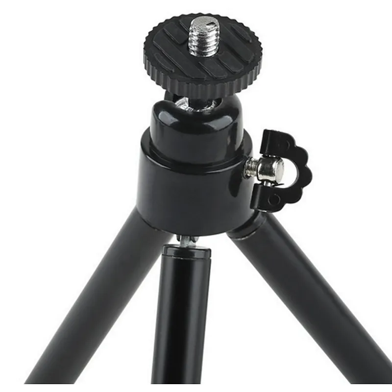 Kaliou Wholesale Portable Aluminum Desktop Mobile Phone Tripod for Mini Projector Camera and cell phone