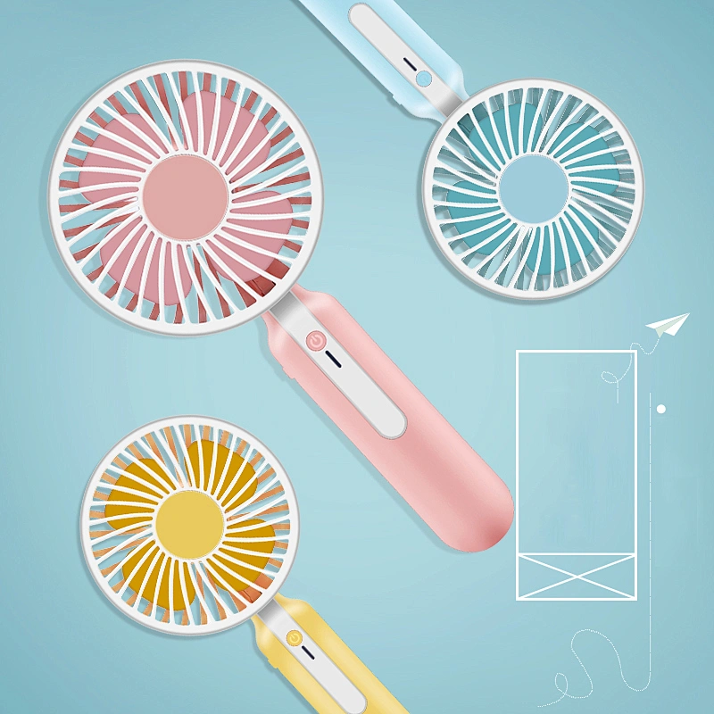Portable handheld USB Rechargeable mini portable handy fan
