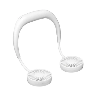 Hands Free Neckband Sports Fan Portable Rechargeable Usb Electric Battery Lazy Hanging Mini Band Neck Fan