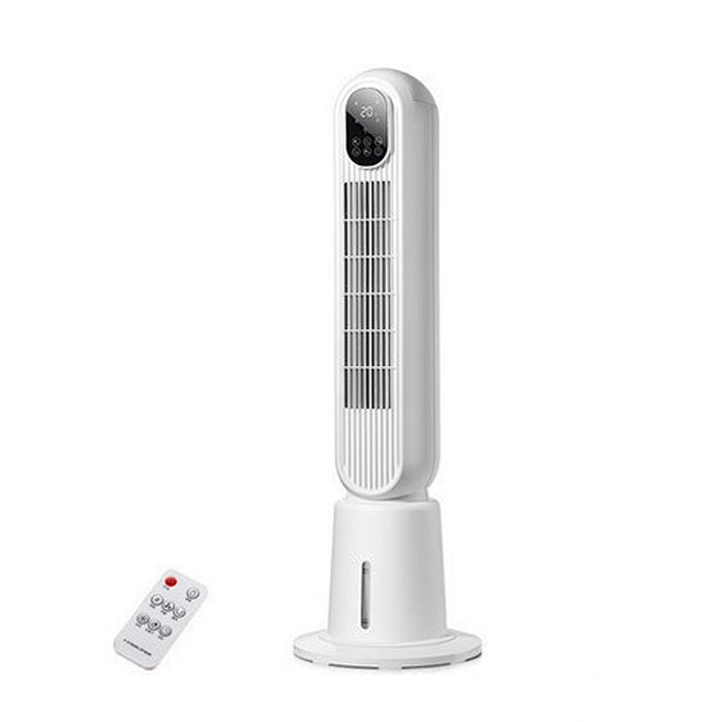 LWTF-09 3 speeds tower water fan cooler stand fan 18 inch digital screen tower fan with remote control