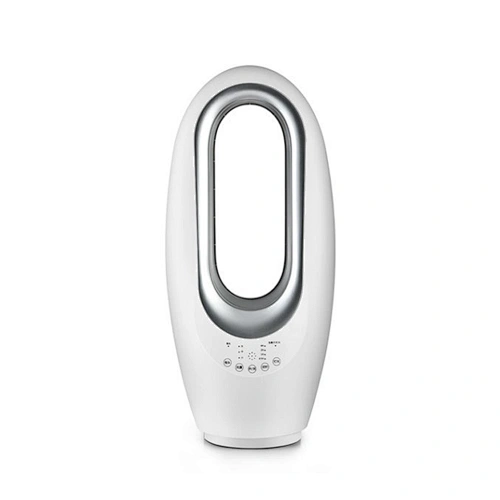 LWBSF-05 Portable Bladeless Electric Remote Control Floor Fan Handheld Mini Cooler No Leaf Handy Fan