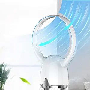 LWBSF-10 Electric bladeless stand fan 16 inch digital cooling tower fan