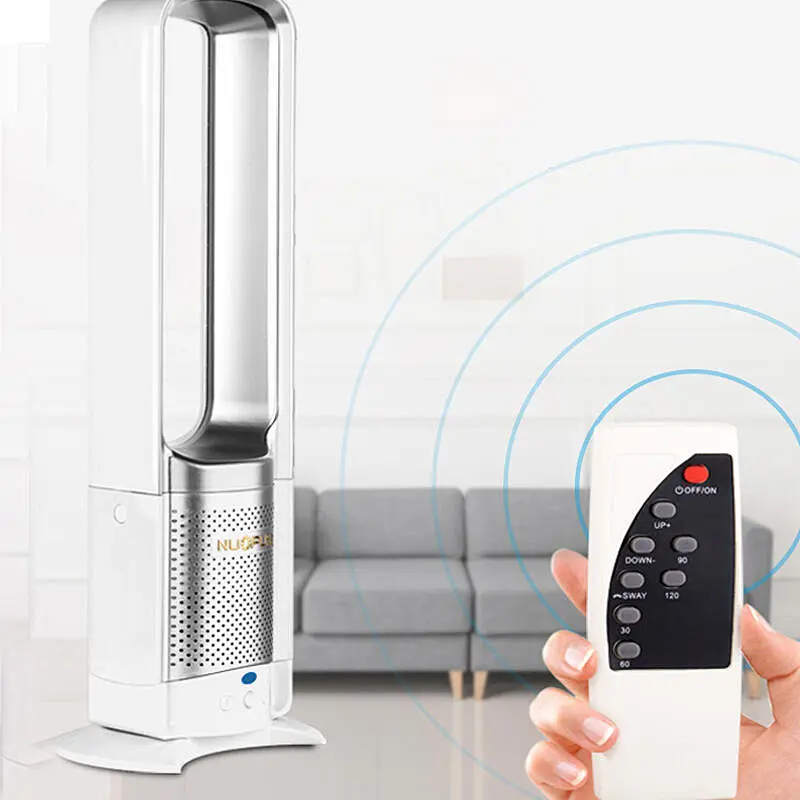 LWBSF-09 Best Vortex electric air Bladeless Desk cooling Fan with remote control