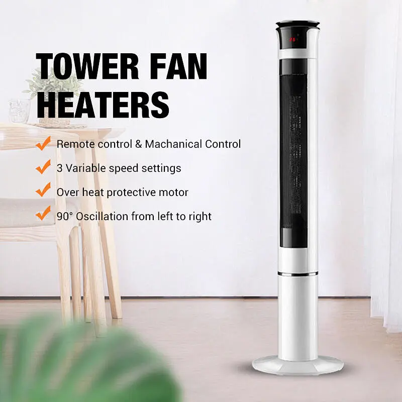LWTFH-05 220v Electrical tower fan with heater