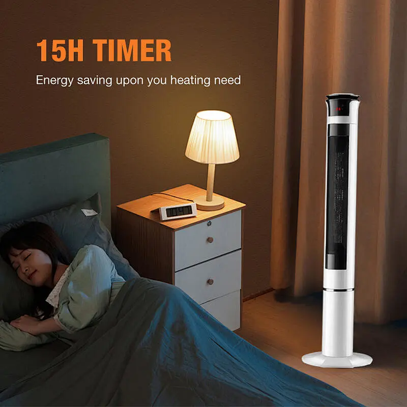 LWTFH-05 220v Electrical tower fan with heater