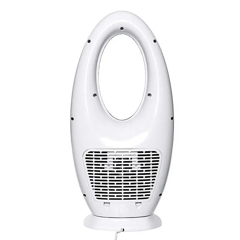 LWBSF-06 Evaporative Air Cooler 2 in-1 Air Cooling Fan Portable Bladeless Fan with 3 Speeds 4 Modes, Low Noise Cooler with Timer
