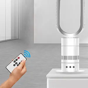 LWBSF-12 portable air circulation bladeless fan remote control stand air cooler bladeless fan