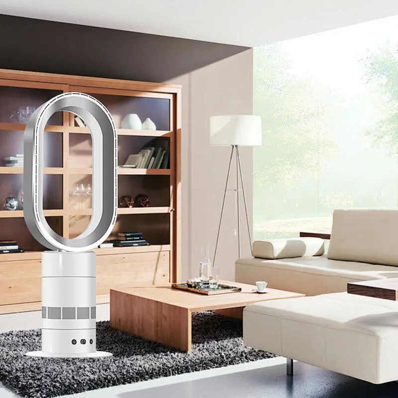LWBSF-12 portable air circulation bladeless fan remote control stand air cooler bladeless fan