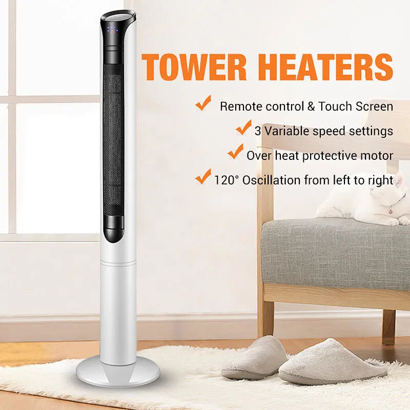 LWTFH-02 220v Electrical Tower Fan Heater
