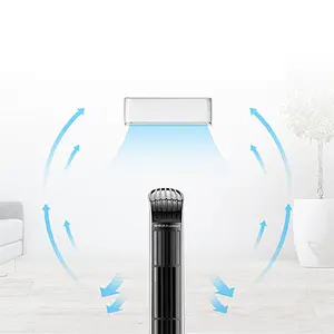 LWTF-08 factory hot sale tower fan with remote control 220v energy conservation household tower fans for air cooler