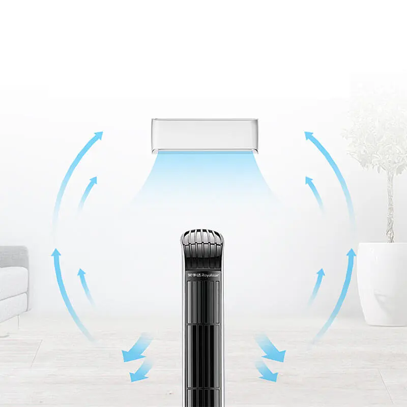 LWTF-08 factory hot sale tower fan with remote control 220v energy conservation household tower fans for air cooler