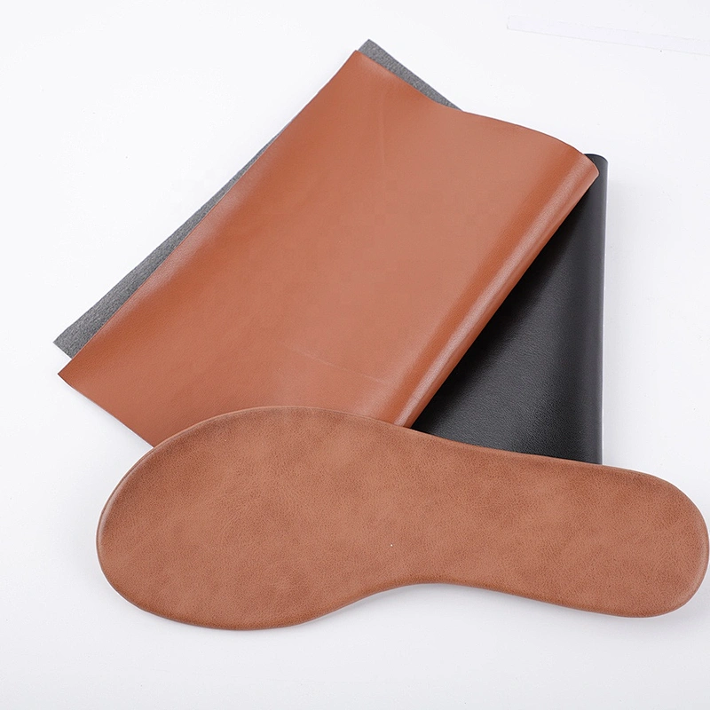 environmental production pu leather for making shoes cheap leather shoes