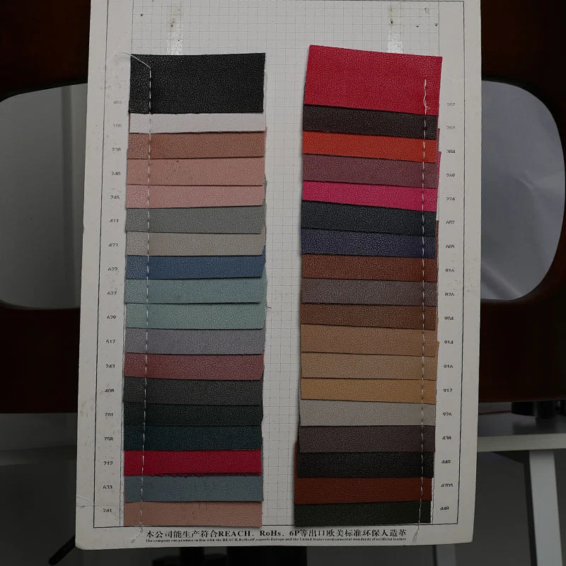 Nappa embossed PVC leather for furniture and sofa upholstery fabric usage upholstery material