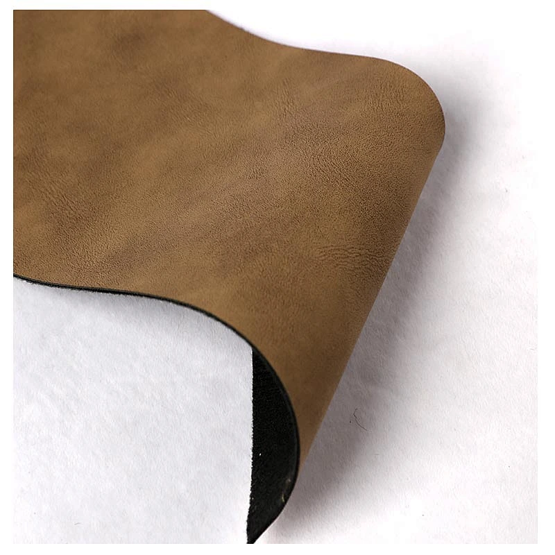 Sheep PU leather material with imitation cotton backing  use for handbag