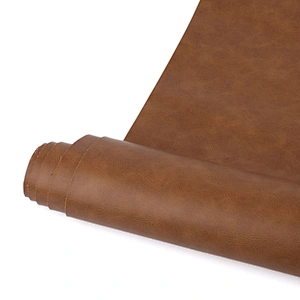 PU synthetic leather with shining surface for man shoes