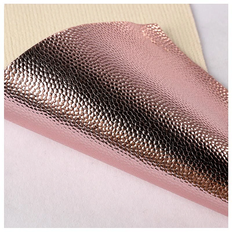 pvc artificial leather with lychee embossed popular use for handbags made in Guangzhou,China