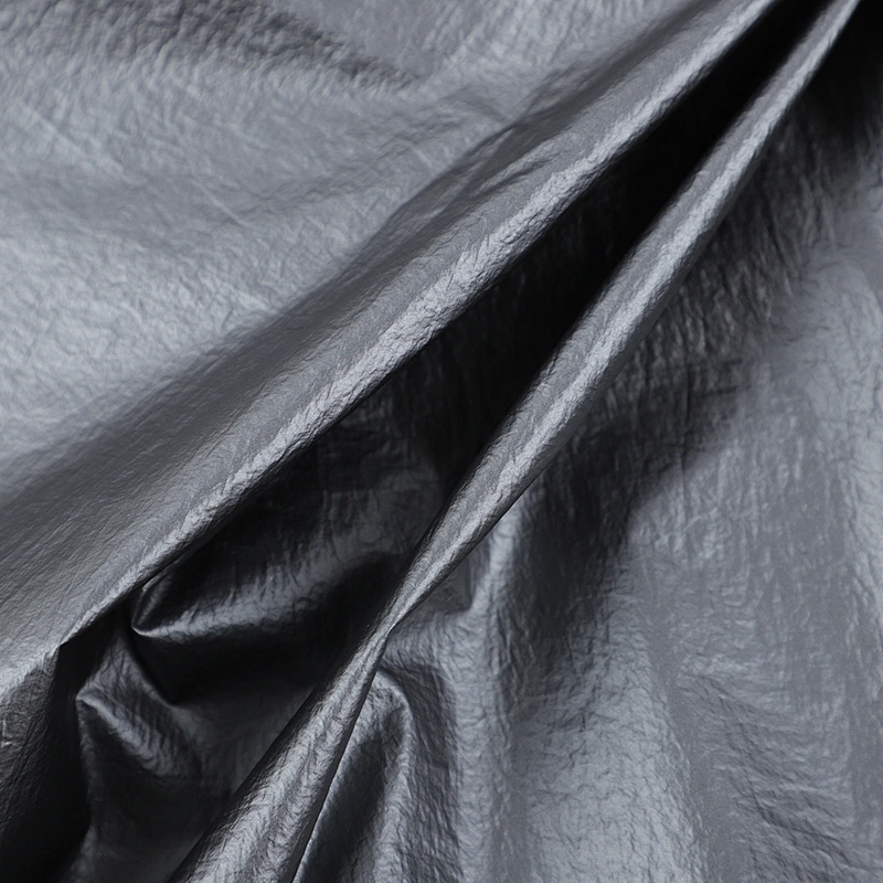 100% pu synthetic leather Hot sell PU leather fabric for clothing and jacket garment