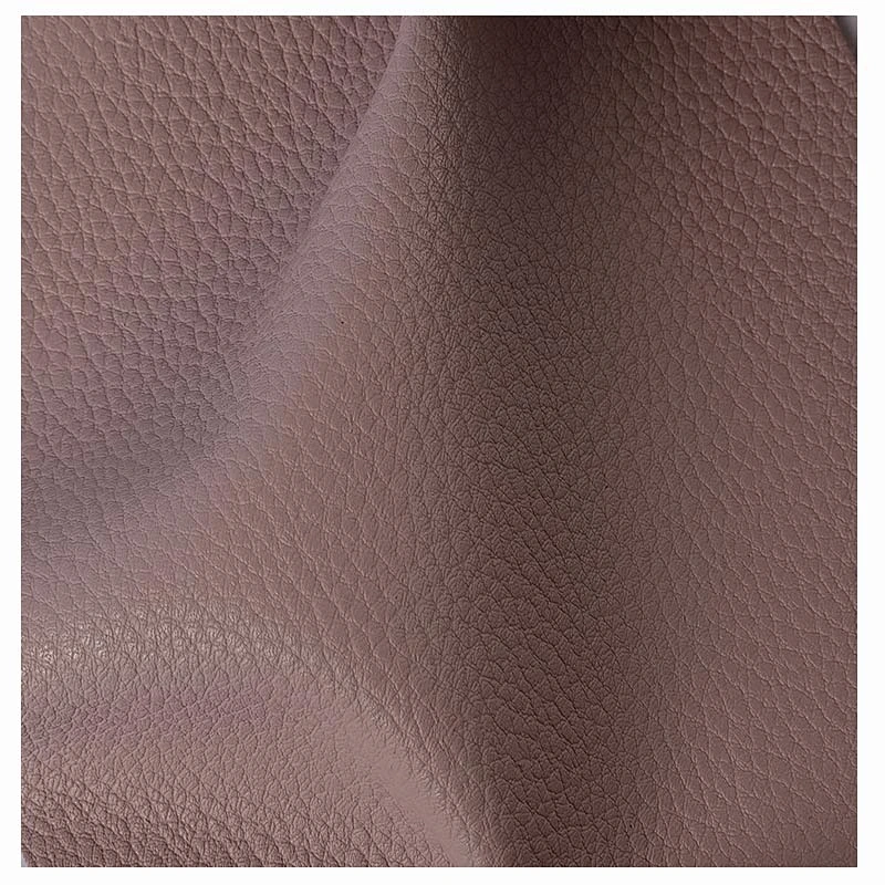 pvc artificial leather for woman handbags leather with lychee embossed