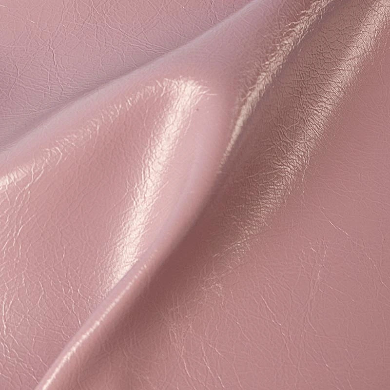 pvc imitation leather high light  faux leather for handbag design made in china