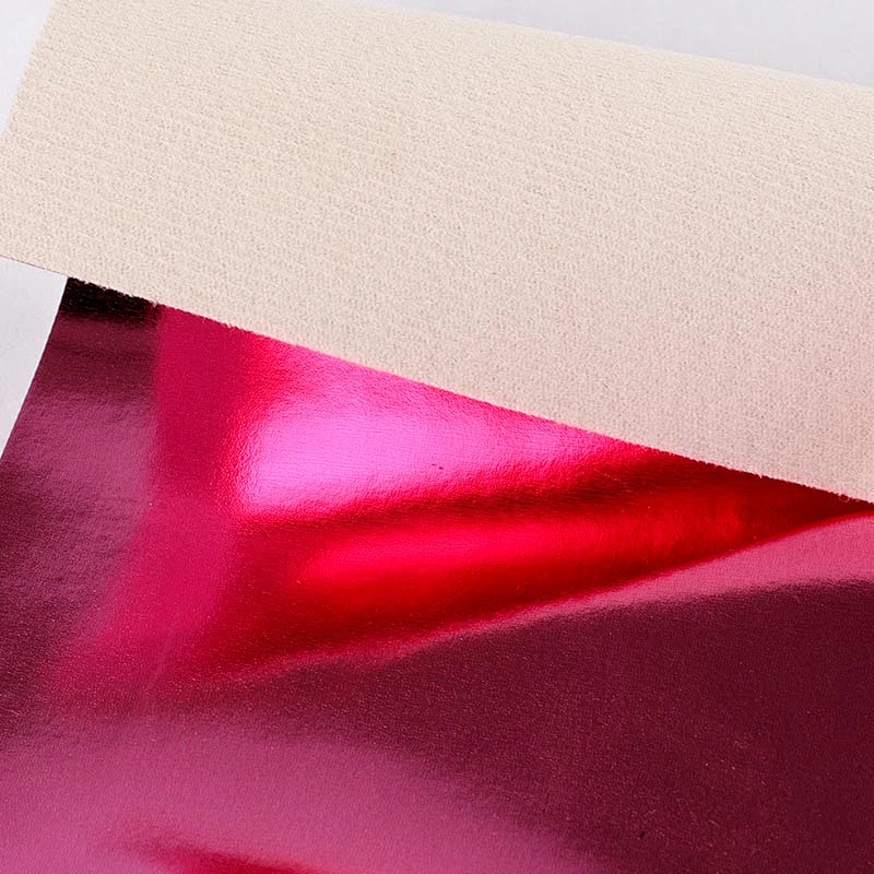 bright mirror surface pvc leather artificial leather for handbag