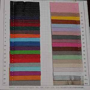 pvc synthetic leather new emboss pattern quality for handbag with mesh backing