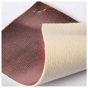 pvc artificial leather with lychee embossed popular use for handbags made in Guangzhou,China
