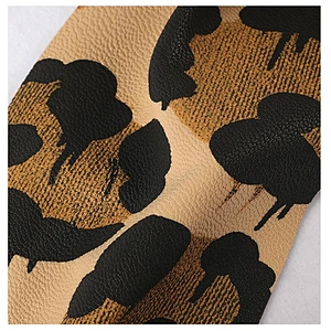 PU embossing synthetic leather popular use for handbags with lychee embossed