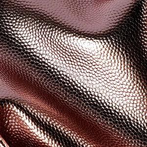 pvc artificial leather with lychee embossed popular use for handbags made in Guangzhou,China