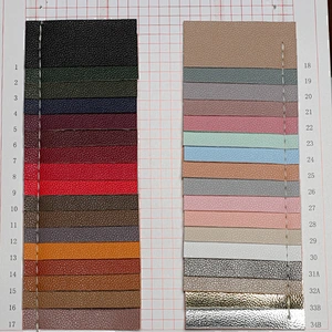 pvc leather with lychee embossed popular use for handbags high quality embossing pvc leather