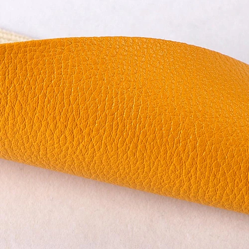 pvc leather for ladies handbags usage with lychee embossed popular use for handbags