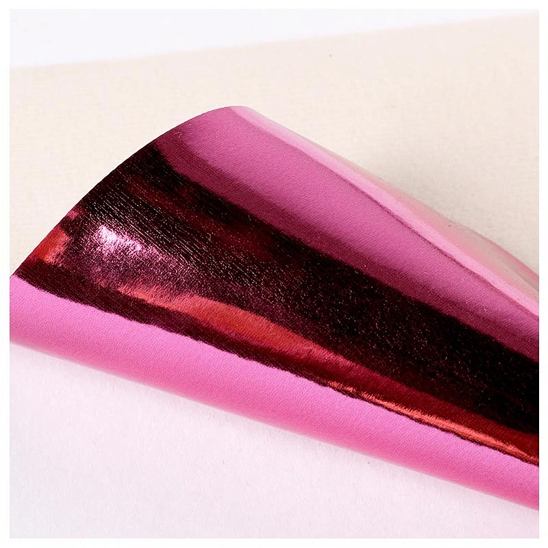 bright mirror surface pvc leather artificial leather for handbag