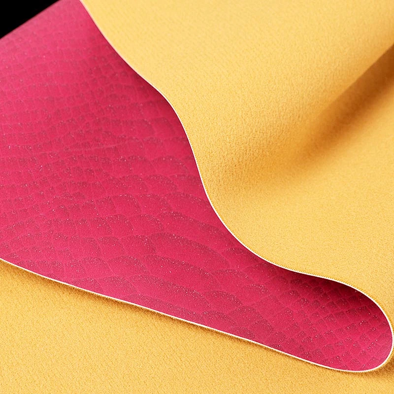 high quality pvc artificial leather with imitation cotton for handbag leather material