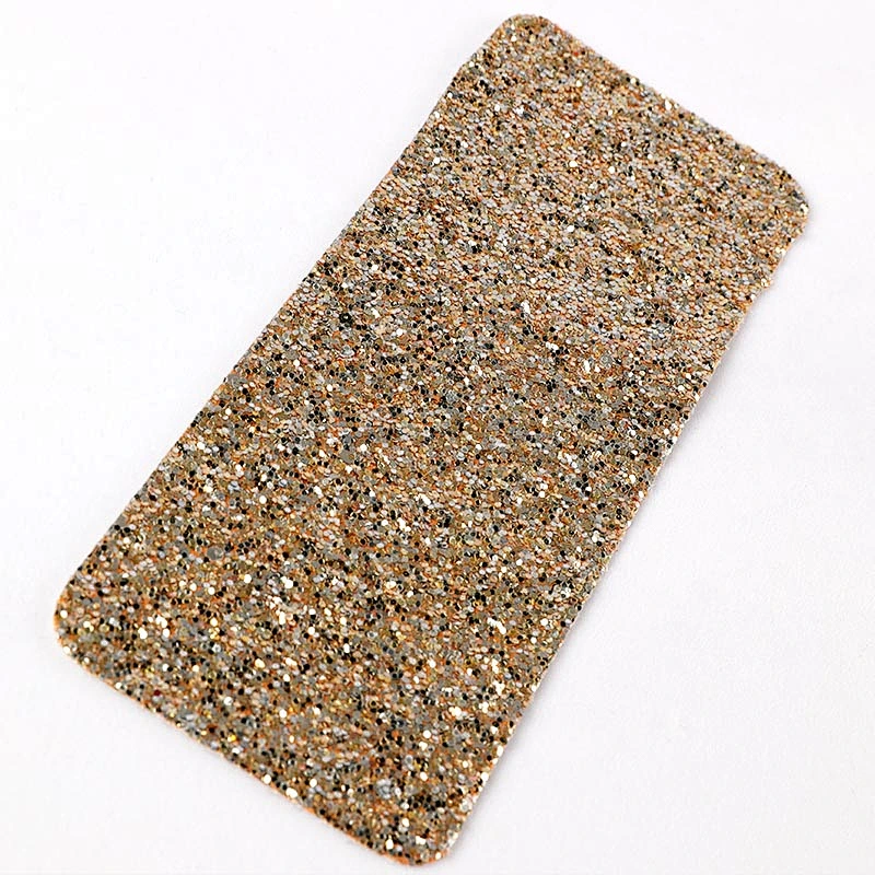 PVC leather glitter leather PVC glitter vinyl fabric for fashion bag