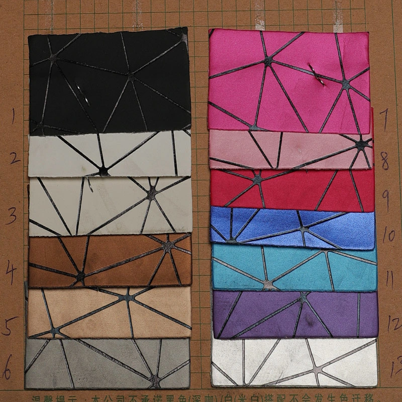synthetic pvc leather artificial leather for bag design made in china