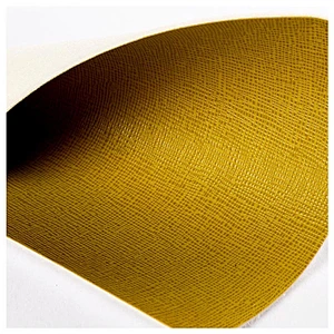 artifical leather with cross pattern pvc handbags leather with cross pattern brushed backing