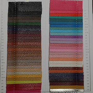 pvc leatherette for ladies handbags usage with lychee embossed